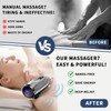 Loarysk Cordless Handheld Massage,Professional Barber Cordless Handheld Massager,5-Speed Adjustment Button,5massage