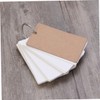 FUNOMOCYA Pages White Index Cards Binder Kraft Study Cards Memo