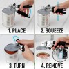 Abrelatas Destapador Universal De Acero Inoxidable Manual