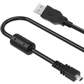 UC-E6 USB Cable Camera Data Transfer Cord Compatible with S3200 S3300 S3700 S4300 S5100 S5200 S6000 S6200 S6300 S6500 S6600 S6800 S8000 S8100 S8200 S9100 S9200 S9500 Digital Camera (6.5 feet)