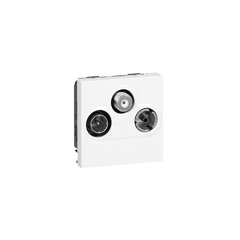 Legrand 078786 MSC TV/R/SAT Socket 2M WS