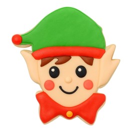 Elf Face 4 Inch Cookie Cutter from The Cookie Cutter Shop – Tin Plated Steel
