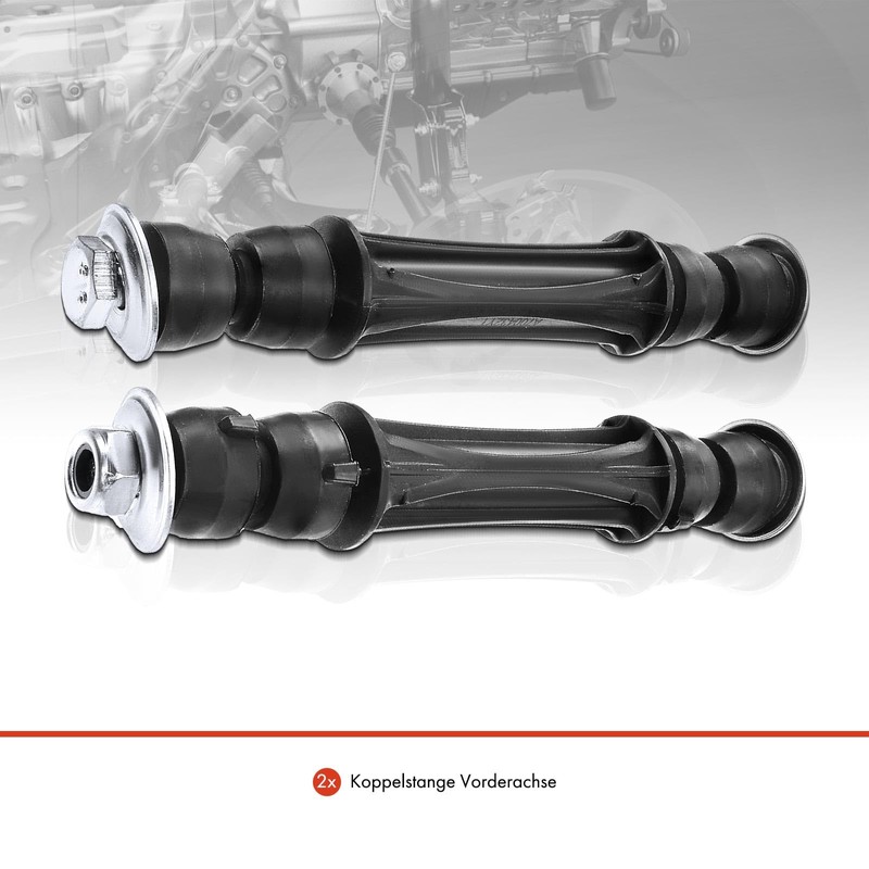 Frankberg 2 x Front Axle Coupling Rods Compatible with Silverado