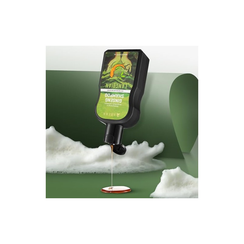 ABERA Champú Anticaspa De Alto Rendimiento Fórmula Herbal Con Extracto