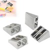 4 Pieces Magnesium Pencil Sharpener Survival Magnesium Pencil Sharpener Double