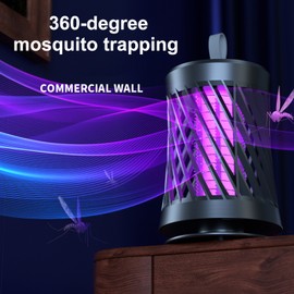 Household Mosquito Killing Lamp Hanging Mosquito Killer Lamp Electric Shock Mosquito Zapper Mosquito Trap Lamp Night Light