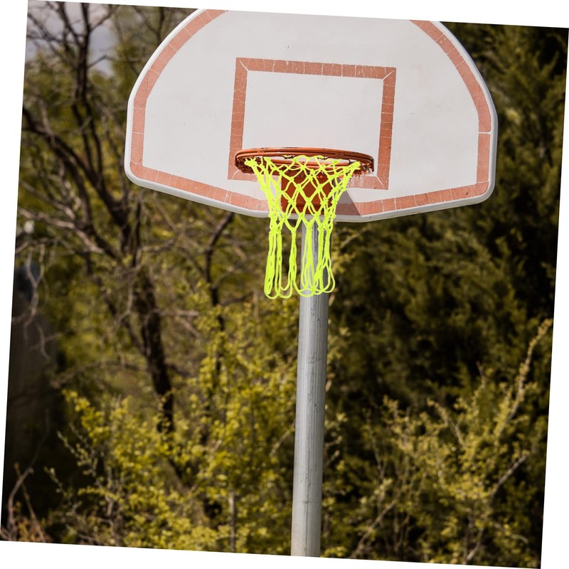 CORHAD Glow-in-The-Dark Basketball Net Fluorescent Mesh Outdoor Hoop Easy Install