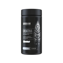 Birdman Creatina Monohidratada de Alta Pureza en Cápsulas | Sin cafeína | Vegano | Pre Workout y Post Workout | Sin gluten | Sin azúcar | 25 Porciones | 125 Cápsulas
