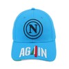 Enzo Castellano SSC Napoli 124013 Cappellino da Baseball, Turchese, Taglia