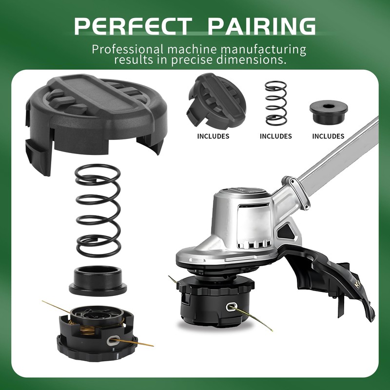 NBPLUS 2-Pcak DWO1DT995 Weed Trimmer Head Cap Compatible with Dewalt