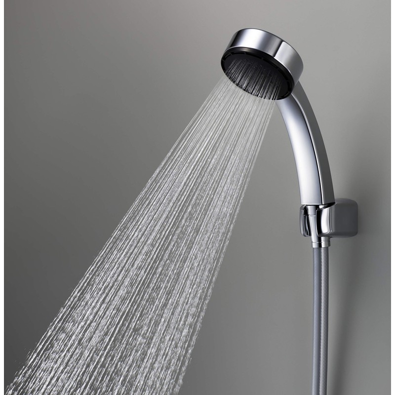 SANEI PS3950-CTA-CC Shower Set, Water Saving, 25% Plated Shower Head,