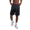Champion Short De Tela Mesh, Pantalones Cortos Hombre, Preta (Black),
