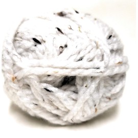 Loops & Threads Charisma Tweed Yarn 1 Ball Cream 3 ounces