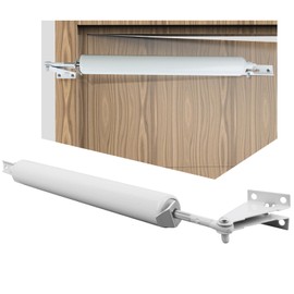 CASONNIK Door Closer,White,Standard Duty Pneumatic Screen and Storm Door Closer