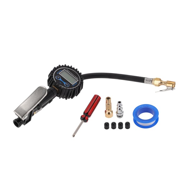 RATCHROLL 1Set Tire Pressure Gauge 200PSI 2.76 Inch Digital Pressure