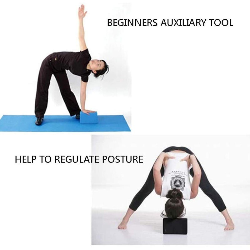 DoBetters Pilates Yoga Block Foaming Foam Brick Exercise Fitness (Rose