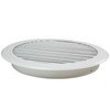 Aluminum Round Air Vent Grille 12" Duct Opening Louver Register