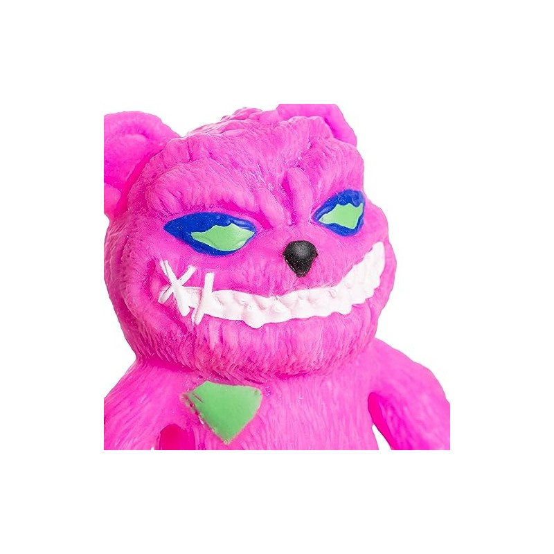 Ruz Figura de Acción Flexors Evil Bears Glohype Morado/Azul, Tamaño