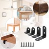 Drado L-Shaped Metal Fittings, Angle Fittings, Joint Alloy, Right Angle