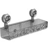 BOBOZHONG Suction Cup Storage Stand, Rectangular Storage Shelf, Bathroom Storage
