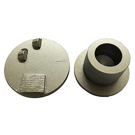 PCD Grinding Discs for Terrco Plug Stone Holder for Aggressive Removal on Epoxy, Paint, Glue, Mastics, and Coatings - Counterclockwise