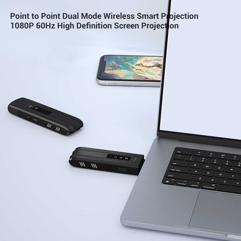 Generic Wireless HDMI Transmitter and Receiver, 4K Decoding 1080P Output,