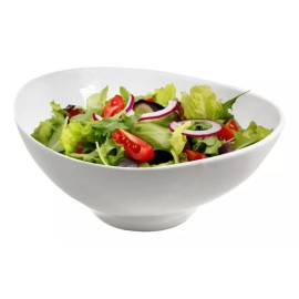 Baum Brothers Juego Bowls Tazones De Cerámica Blanco 4 Pzas Para Ensalada
