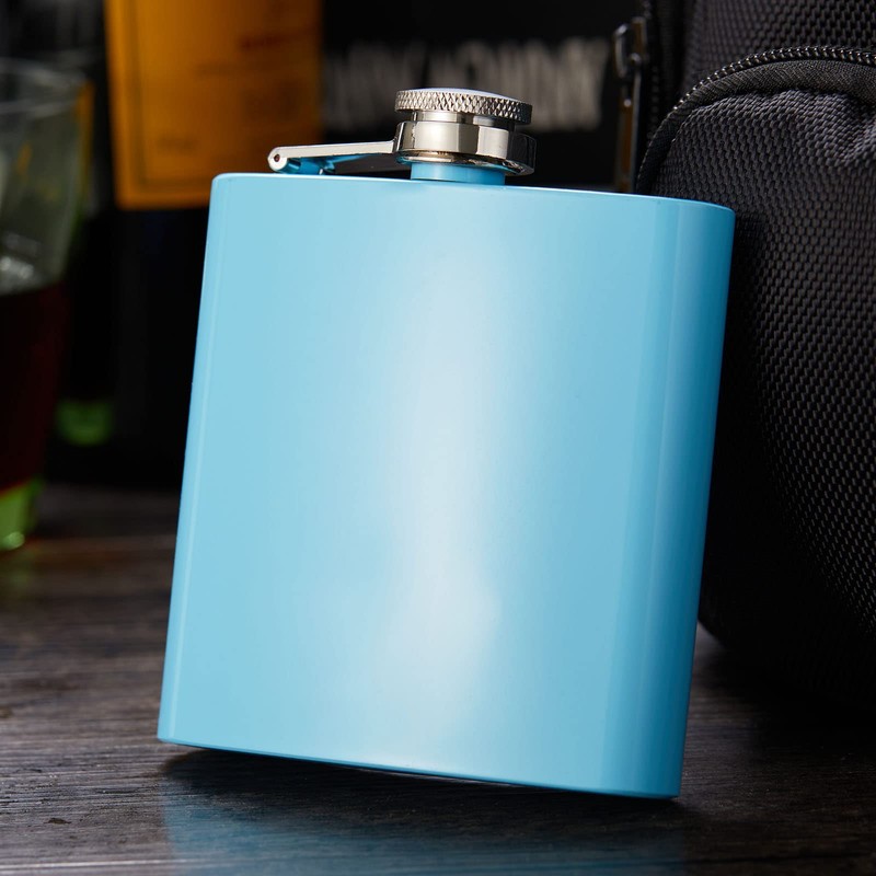 Hillside-Kit Hip Flask Pocket Alcohol Dranking Flask 6 OZ Stainless