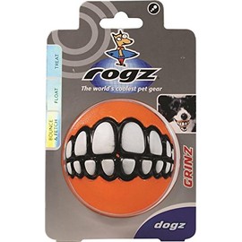 Rogz Dog Chew and Fetch Ball, Large