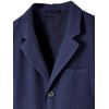 Vertbaudet Boys Cotton Linen Ceremony Jacket - A-Line Dark navy