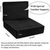 HOMBYS Foam Recliner Chair Cushions for Elderly, 4" Thick Chair