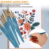 Brush Piece Set, Nylon Brush, Nylon Hair Artist Acrylic Brush