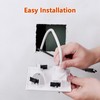 in Wall Cable Management Kit for Wall,Hide Cords Wall Mounted