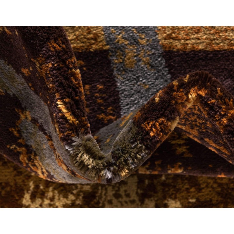 Unique Loom Barista Collection Area Rug - Kouillou (7' 10"