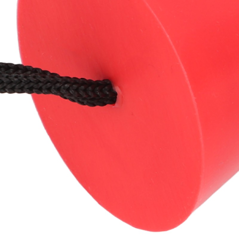4pcs Scupper Plug Kit with Lanyard Flexible Silicone Drain Holes