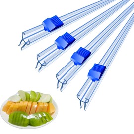 HMLFDC Foil Cutter, Cling Film Dispenser with Cutting Edge, Set of 4, Foil Dispenser Can Be Mounted Directly on the Cling Film Box for Cling Film and Aluminium Foil, 33 cm