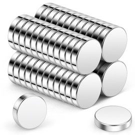 Wukong N45 Mini Neodymium Magnets, 5 x 1 mm, Pack of 50 Magnets, Small But Strong for Fridge, Office, 3D Printer, Model and DIY Project