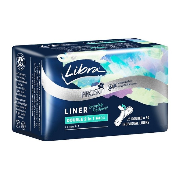 Libra Liner Double 2 in 1 X 25