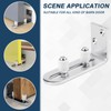 Roller Guide, Adjustable Floor Guide Sliding Door, Made of Carbon