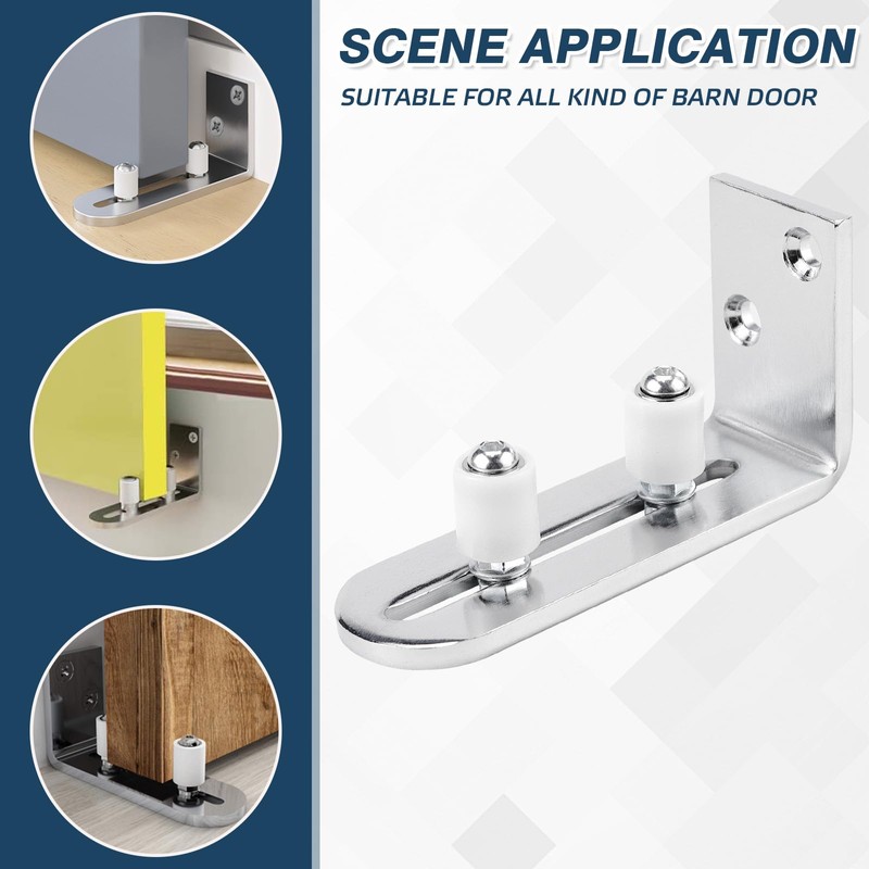 Roller Guide, Adjustable Floor Guide Sliding Door, Made of Carbon