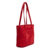 Vera Bradley Women's Cotton Small Vera Tote Bag, Cardinal Red,