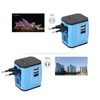 Universal Power Adapter Dual USB Travel Charging Station International Plug
