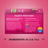 Twinings English Afternoon Black Tea Individually Wrapped Bags, 20 Count