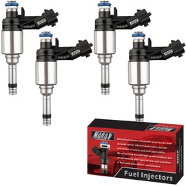 MACAX Set of 4 Fuel Injectors 35310-2B130 FJ1146 Replacement Compatible with Hyundai Accent Kia Rio 2012-2016 1.6L L4 - Replaces 35310-2B110