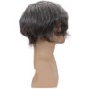 Civmo Men toupee Mono Lace with PU Toupee for Men