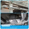 PATIKIL 5 Inch to 4 Inch Duct Reducer, Galvanized Steel