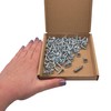 (Pack of 100 pcs) Zinc Plated Steel 4.2 x 16