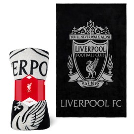 Liverpool F.C. Fleece Blanket, Soft Throws, Sofa Blanket Throw, Liverpool FC Gifts for Men Teens Kids