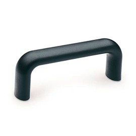 Ganter Normelemente Plastic bow handle, GN 725-150-M8, thread M8, length: 150 mm, thermoplastic (polypropylene PP), black