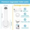 4our Kiddies Toilet Locks Baby Proof (2 PCS), Baby Proofing